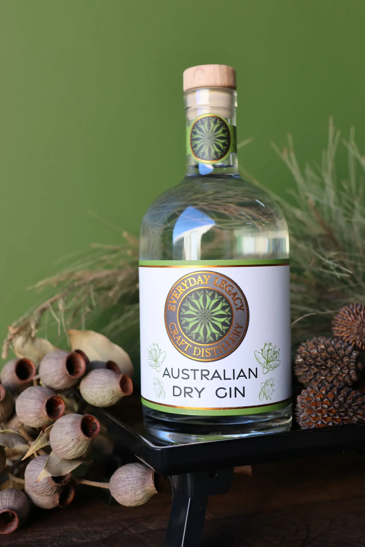 Bottle of Everyday Legacy Craft Distillery Australian Dry Gin
